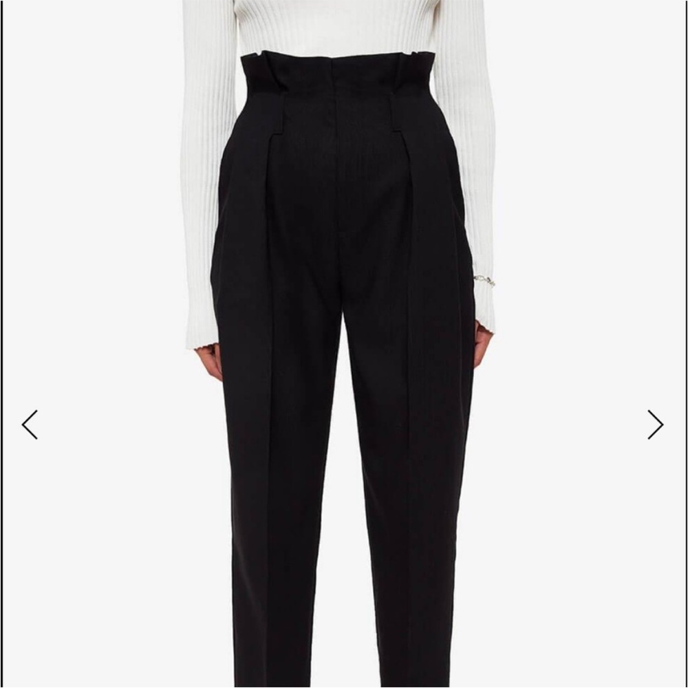 Anime Bing//High-Waisted Black Pants